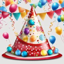 Party Background Wallpaper - birthday party hat transparent  