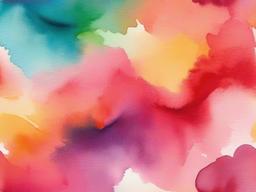 Watercolor Multicolor Background  