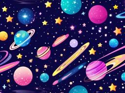 kawaii galaxy wallpaper  ,desktop background wallpaper