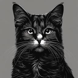 Cat Background Wallpaper - meow black wallpaper  