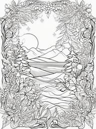 Christian Coloring Pages Christmas  outling,coloring pages,black and whit