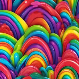 Rainbow Background Wallpaper - rainbow slime wallpaper  