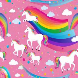 Party Background Wallpaper - unicorn background birthday  