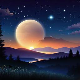 Sky Background Wallpaper - animated night sky wallpaper  