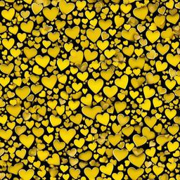 Heart Background Wallpaper - heart yellow background  