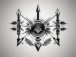 3 arrow tattoo  vector tattoo design