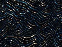 Black Blue Glitter Background  