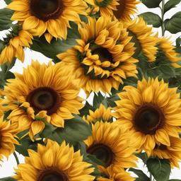 Sunflower Background Wallpaper - aesthetic sunflower transparent background  