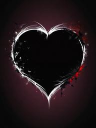 Dark Broken Heart Wallpaper  ,desktop background wallpaper