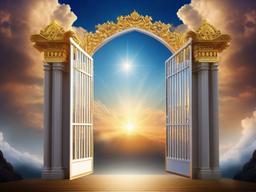 Gates Of Heaven Background  