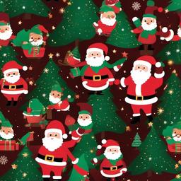 Christmas Background Wallpaper - santa backdrop  