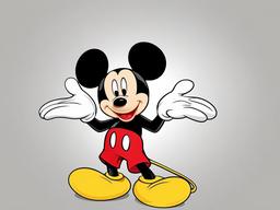 Mickey Mouse clipart - Mickey Mouse in a fun pose  