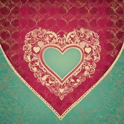 Heart Background Wallpaper - retro heart background  