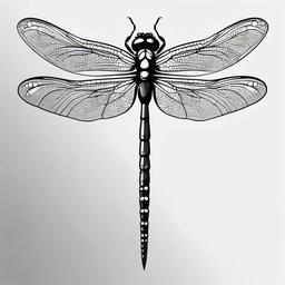 Tattoo Ideas Dragonfly - Various ideas and concepts for creating unique dragonfly tattoos.  simple color tattoo,minimalist,white background