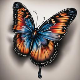 tattoo in butterfly  