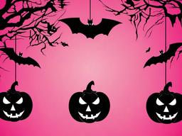 Halloween Background Wallpaper - pink halloween background  