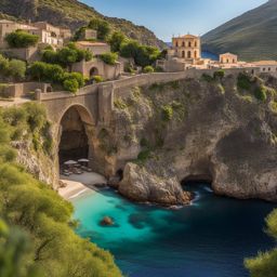 lesser-known sicilian islands - illustrate the lesser-known sicilian islands, each with its distinct character and natural beauty. 