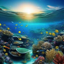 Ocean Background Wallpaper - ocean wallpaper underwater  