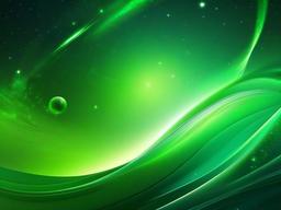 Green Galaxy Background - Futuristic green galaxy theme.  background wallpaper