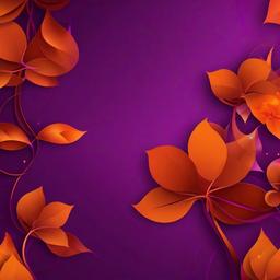 Purple Background Wallpaper - orange and purple background  