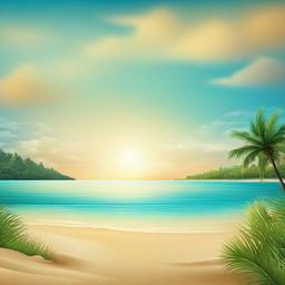 Beach background - seascape background  