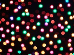 Aesthetic Christmas Lights Wallpaper  