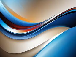 Blue Abstract Wallpaper-Abstract blue with wavy lines and light gradients for a dynamic look  background wallpaper