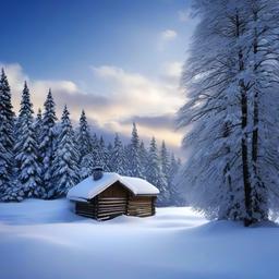 Snow Background Wallpaper - winter snow scene background  