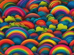 Wallpaper Color Rainbow  