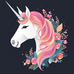 Unicorn Horn Clip Art - Elegant and magical unicorn horn clip art for a touch of fantasy.  vector art, clipart, minimal