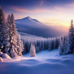 Winter background wallpaper - mountain winter wallpaper  