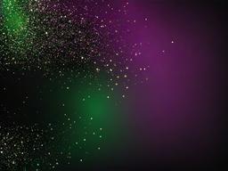 Black And Green Glitter Background  