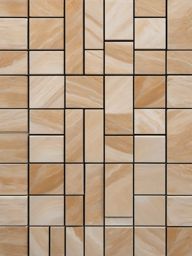 Travertine and porcelain checkerboard tile pattern top view, product photoshoot realistic background, hyper detail, high resolution