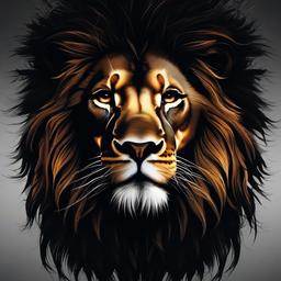 Lion Background Wallpaper - lion dark wallpaper  