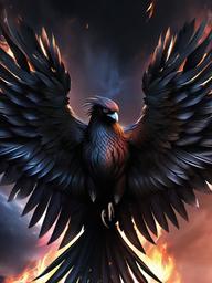 Black Phoenix Wallpaper  ,mobile iphone background wallpaper