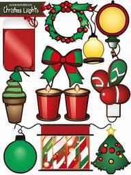 Christmas Lights  clipart