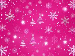 Christmas Wallpaper Pink  