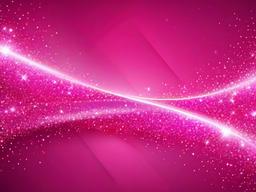 Pink With Sparkles Background  