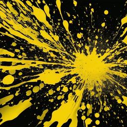 Splash Background - yellow paint splatter background  