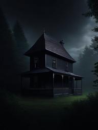 Dark House Wallpaper  ,mobile iphone background wallpaper