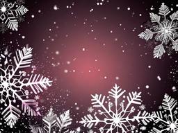 Christmas Snowflake Background  