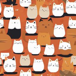 Cat Background Wallpaper - cat minimalist wallpaper  