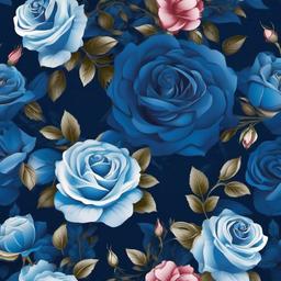 Flower Background Wallpaper - rose blue wallpaper  