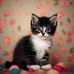 Cat Background Wallpaper - wallpaper kitten cute  