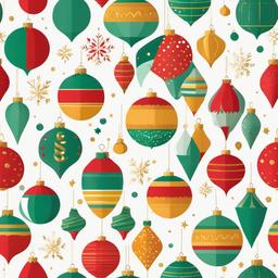 Christmas Ornament clipart - DIY ornament made of paper  color,minimalist,vector clipart