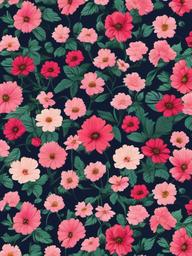 aesthetic preppy flower wallpaper  background