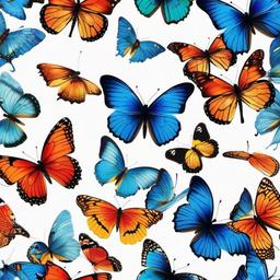 Butterfly Background Wallpaper - butterflies clear background  