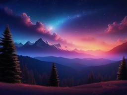 Free Night Sky Background  ,desktop background wallpaper