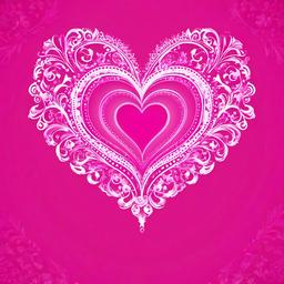 Heart Background Wallpaper - pink and white heart wallpaper  