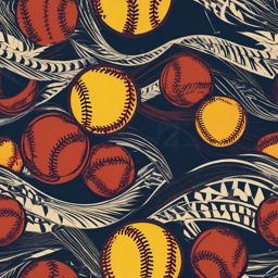 Softball Wallpaper - Fastpitch Softball Game in Progress  intricate patterns, splash art, wallpaper art